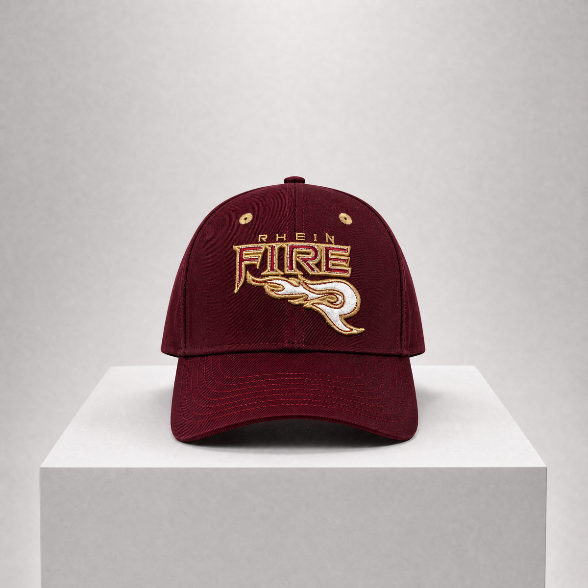 Core Athletic Snapback Cap burgundy