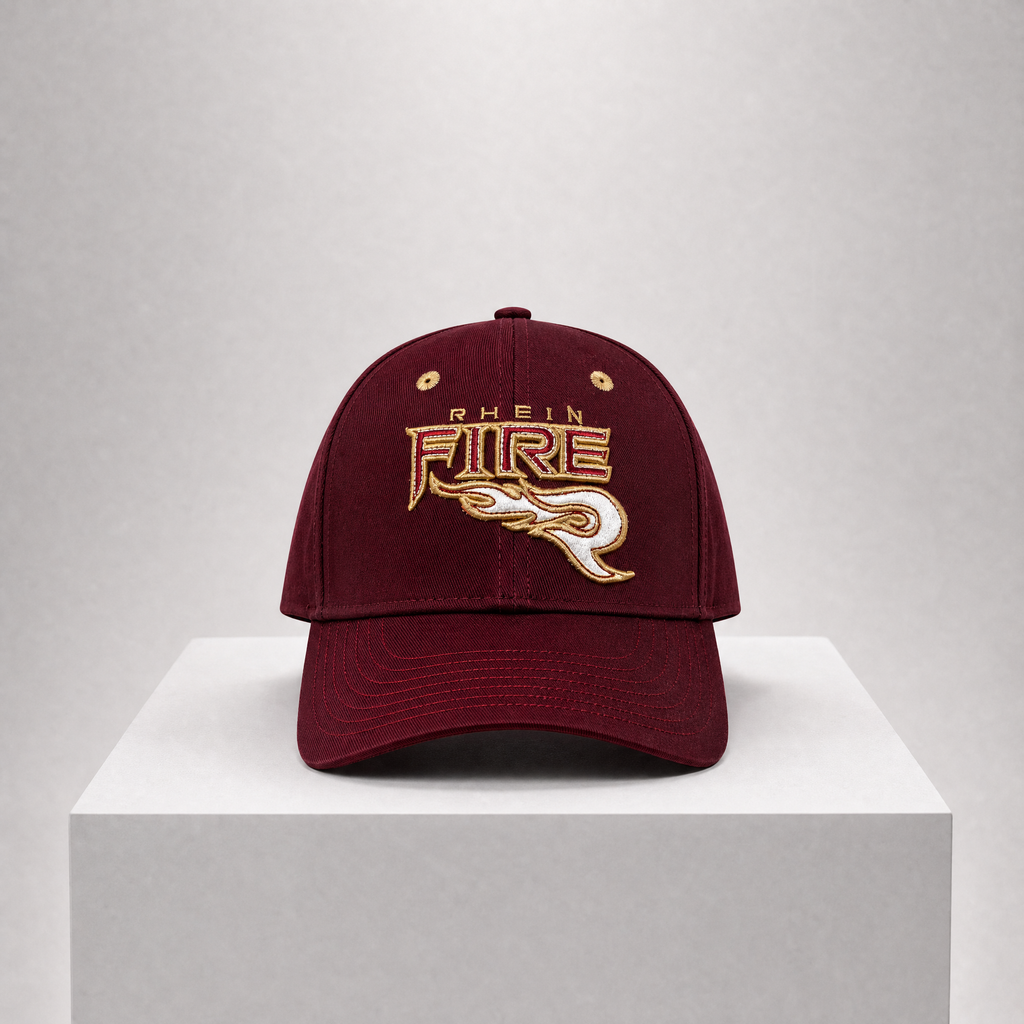 Core Athletic Snapback Cap burgundy
