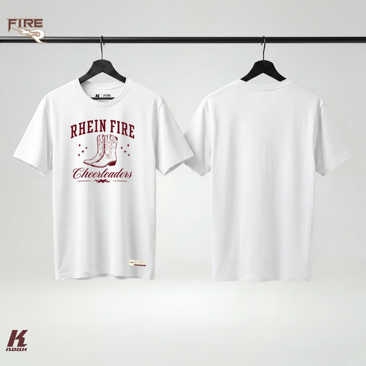 Basic Tee "Cheerleaders" white