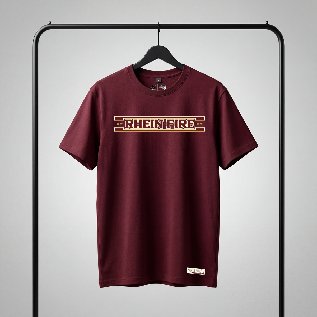 Basic Graphic Tee burgundy