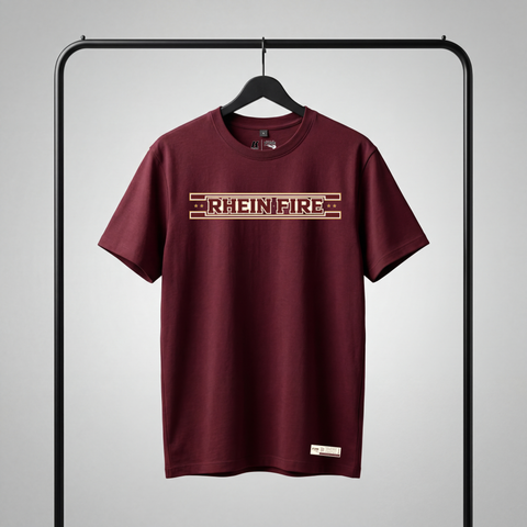 Basic Graphic Tee burgundy