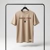 Basic Tee "Fire Football" sand