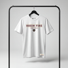 Basic Tee "Fire Football" white