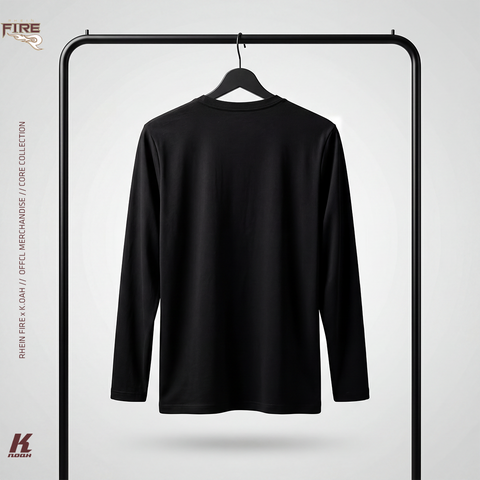 Core LS Tee Essential Black