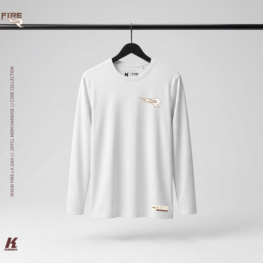 Core LS Tee Primary white