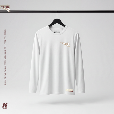 Core LS Tee Primary white