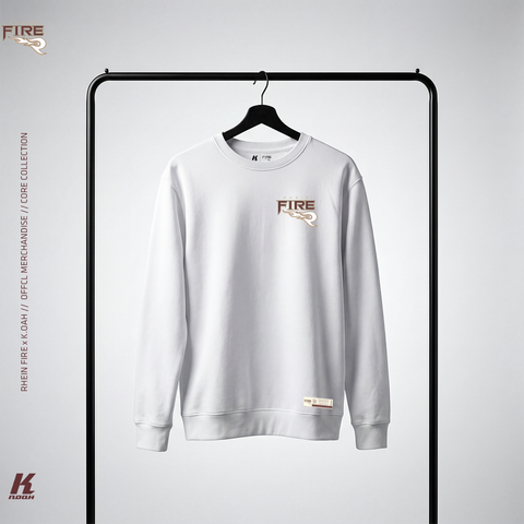 Core Sweater Primary White