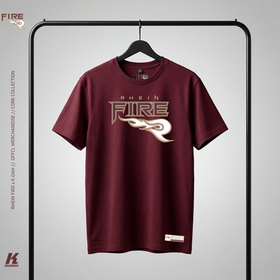 Core Tee Essential burgundy