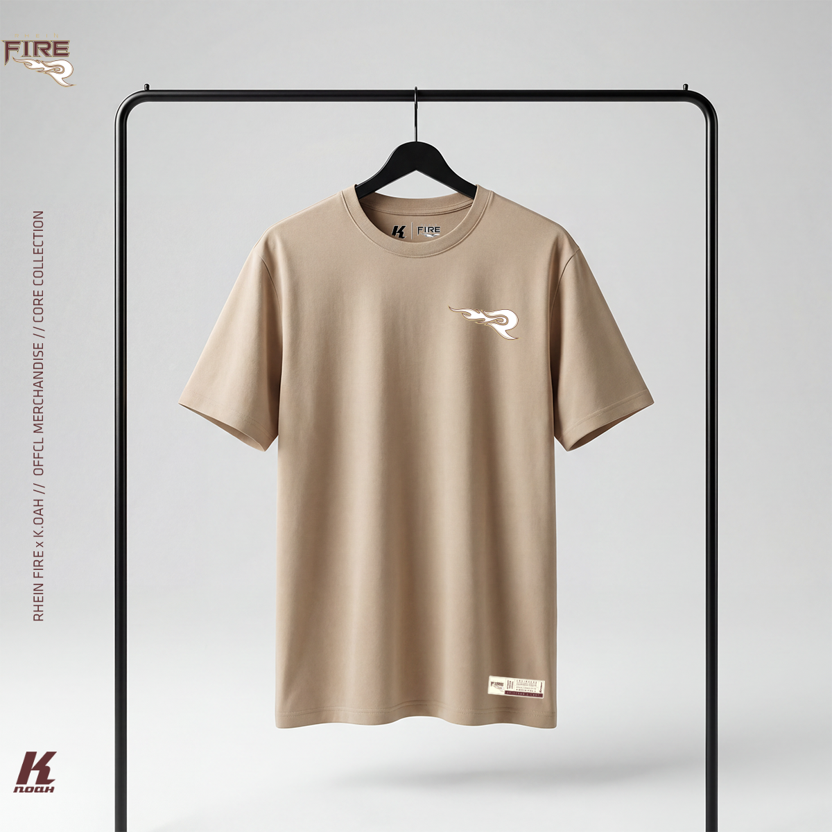 Core Tee Primary Sand