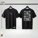 Oversize Tee "Frames" black