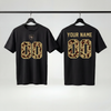 Player T-Shirt Customized black