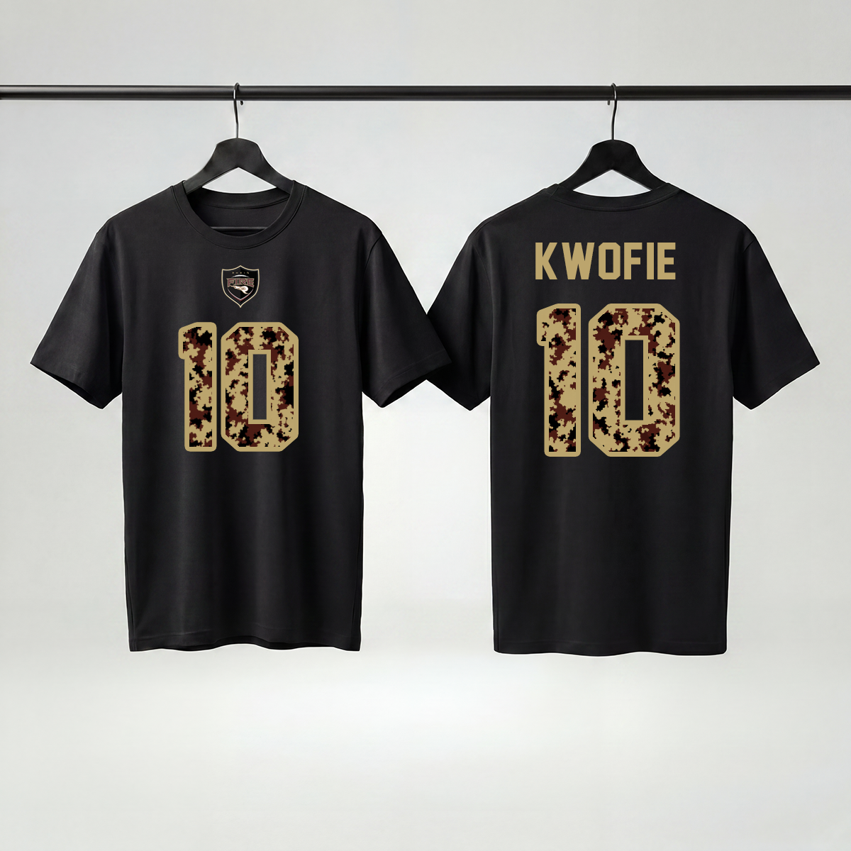 Player T-Shirt #10 KWOFIE black