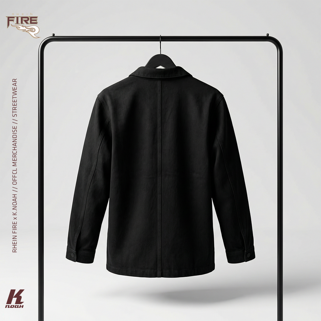 Men's "Home of the Champions" Work Jacket Black