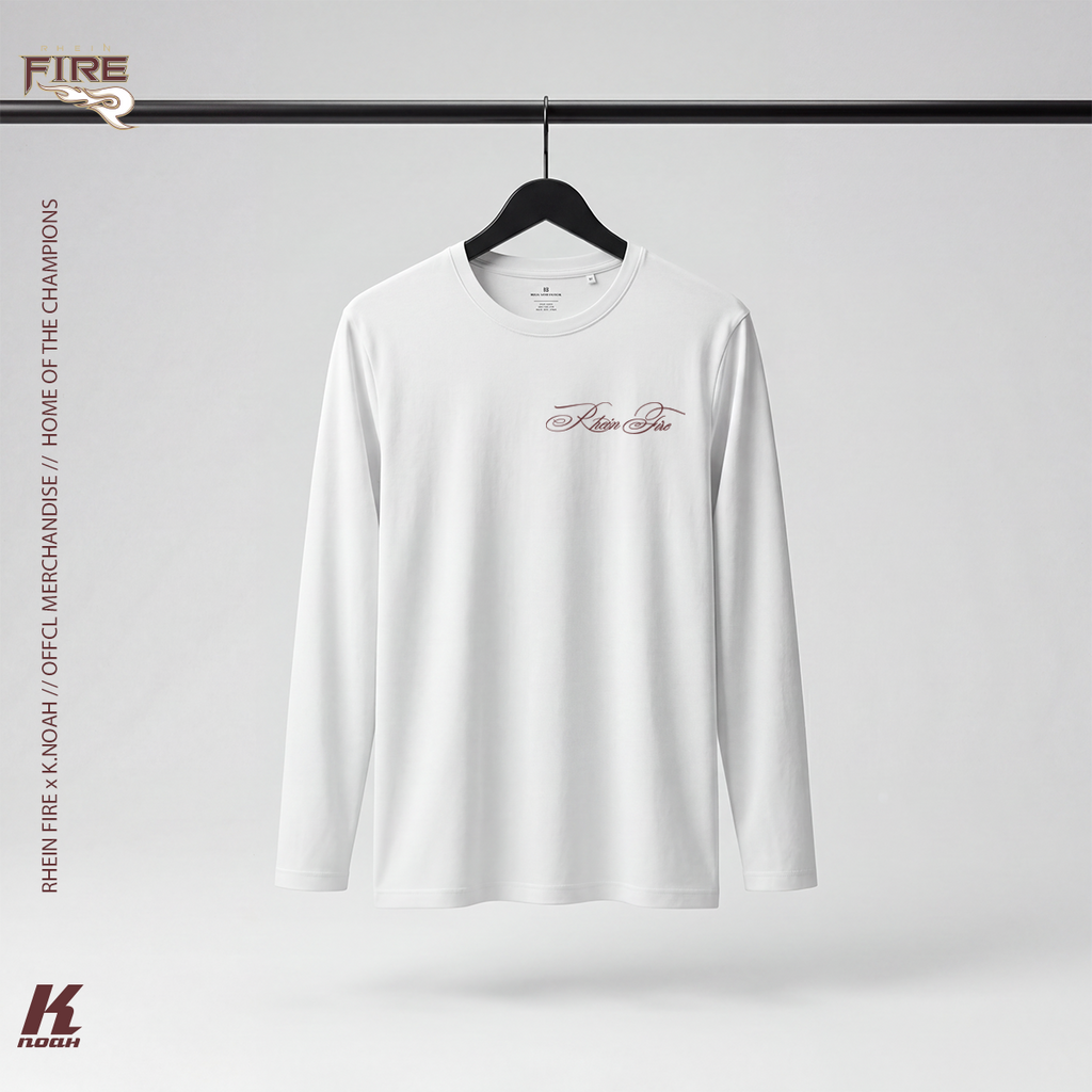 Basic "Home of the Champions" Longsleeve Tee White
