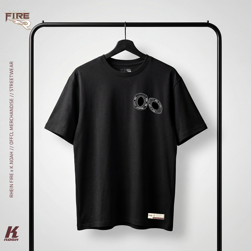 Oversize "Home of the Champions" Tee Black